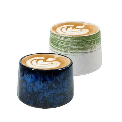 [APPS01055] Gelas Kafe Keramik Kopi Teh Japanese Style FLAMBE