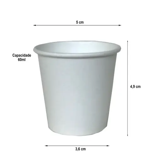 [APG01024] Paper Cup Putih 2.5oz isi 80
