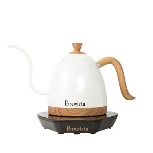 [69517455000888] Brewista Pro 3rd White Teko Leher Angsa Listrik 600ml