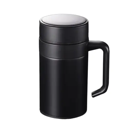 [7CHKB3BK] GQY020 400ml GIQUA Botol Minum Termos Air Panas Dingin Stainless Steel