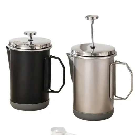Qianly French Press Plunger Coffee Maker Pot Filter 1000ml - Q100