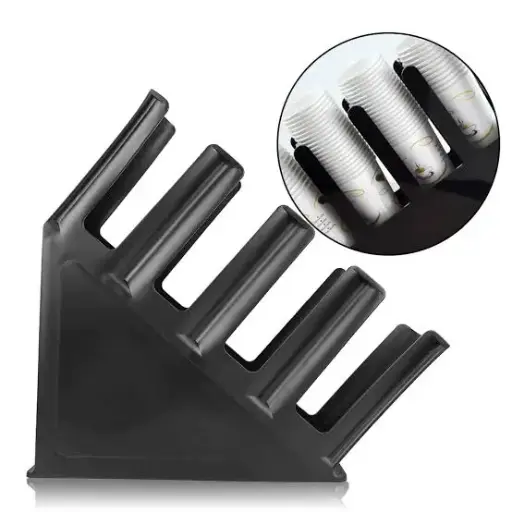 [ARFP0190] Cup Holder Dispenser Organizer 4 Slot Miring