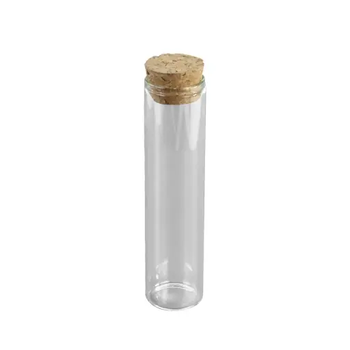 Botless 60ml Toples Kaca Tabung Biji Kopi