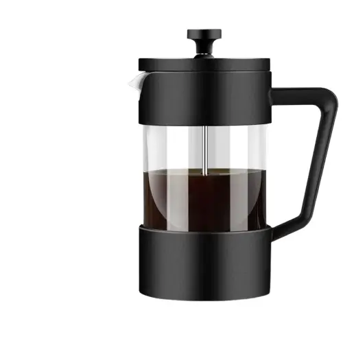[APPKM012302] One Two Cups French Press Manual Coffee Maker Pot Stainless Steel 304 600ml 