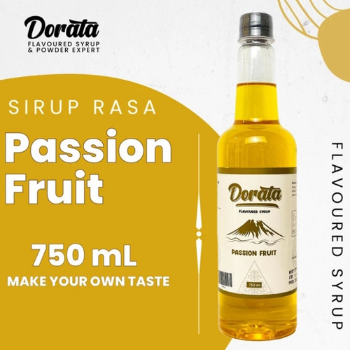 [SYP012] Sirup Dorata Passion Fruit 