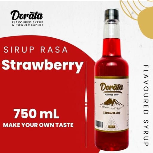 [SYP017] Sirup Dorata Strawberry 