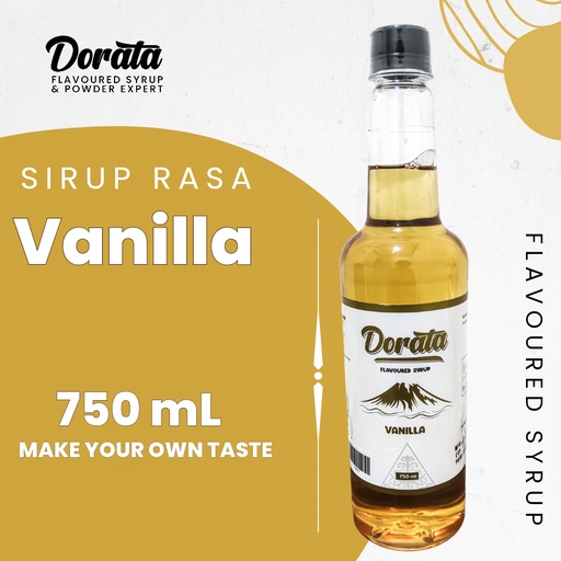[SYP018] Sirup Dorata Vanilla 