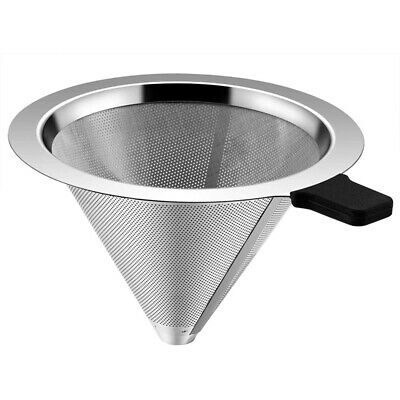 [7RHZ5PSV] F401 Filter V60 Stainless Cone Besar