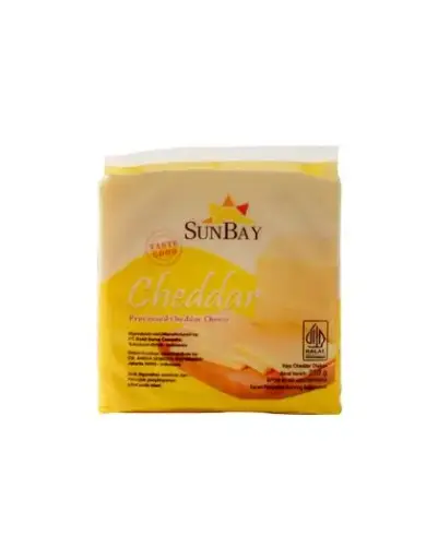 [8997226810112] Keju Cheddar Sunbay 250gr