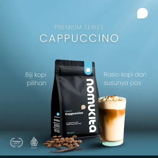 [NMKT0011] Powder Nomukita Premium Cappucino 500g