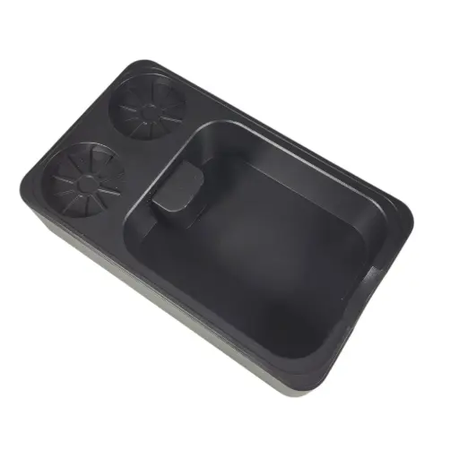 [7CHW9CBK] CF55 Black Knock Box Wadah Ampas Kopi